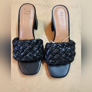 A New Day platform braided sandal